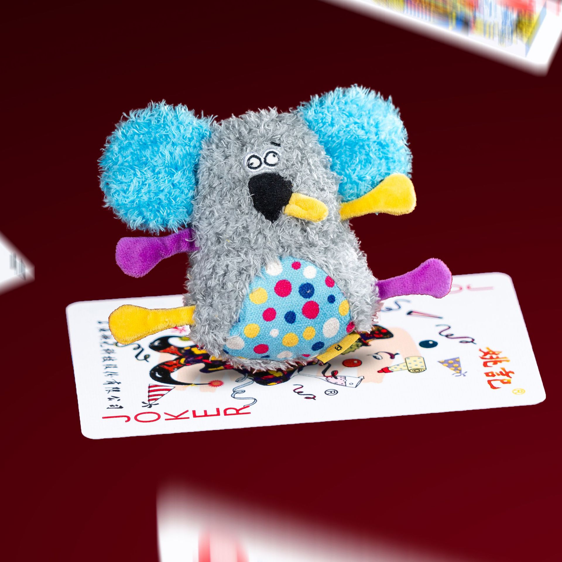 暈乎兔狐狸玩具｜毛絨狗玩具｜響紙發聲｜幼犬專用｜耐咬磨牙