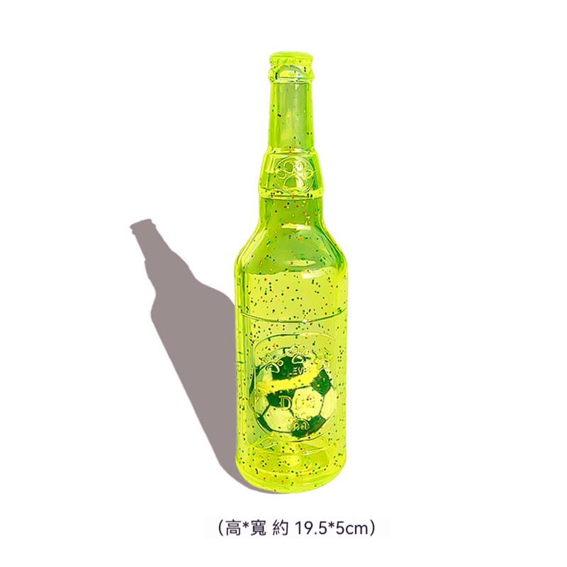 閃粉發聲網球瓶子｜寵物互動發光玩具・狗狗耐咬解悶玩具