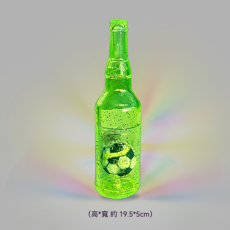 閃粉發聲網球瓶子｜寵物互動發光玩具・狗狗耐咬解悶玩具