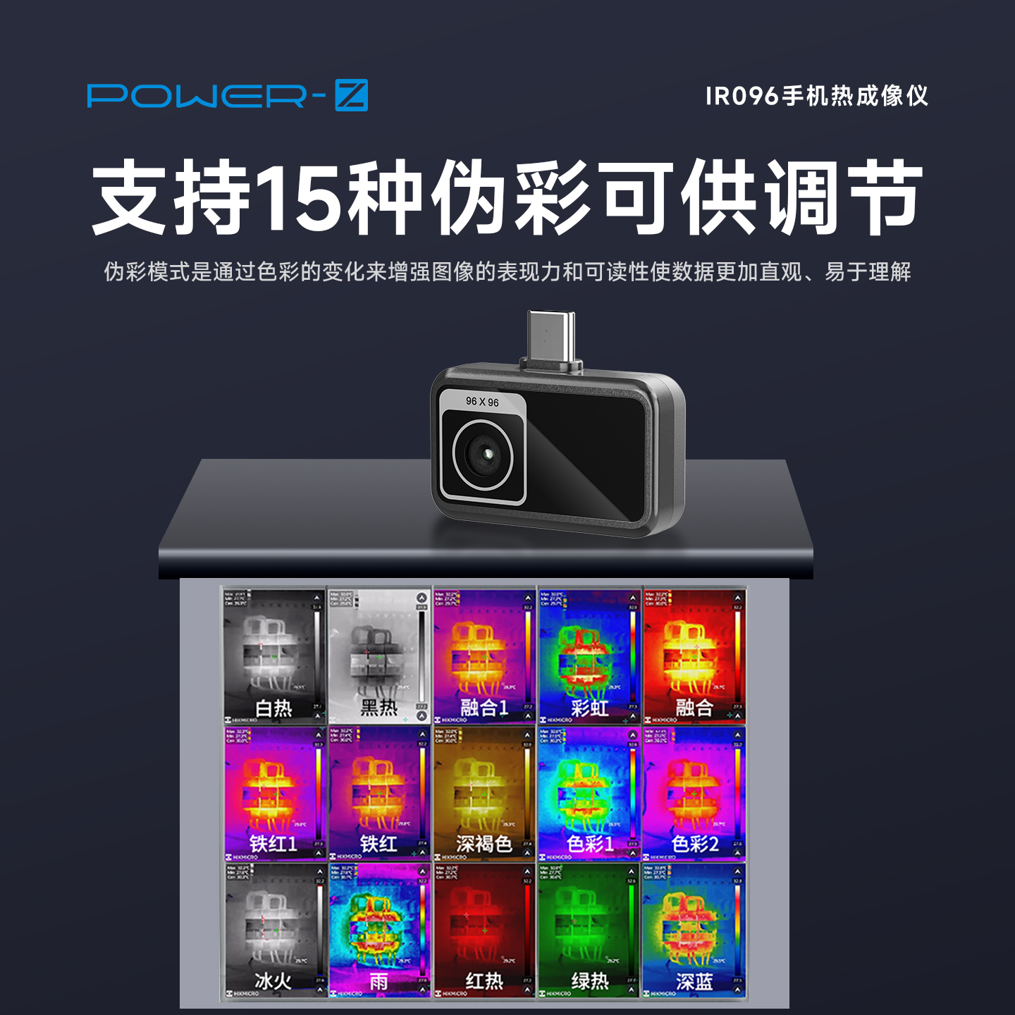 THG Start微热IR096手机红外热成像仪手机配件支持安卓iOS