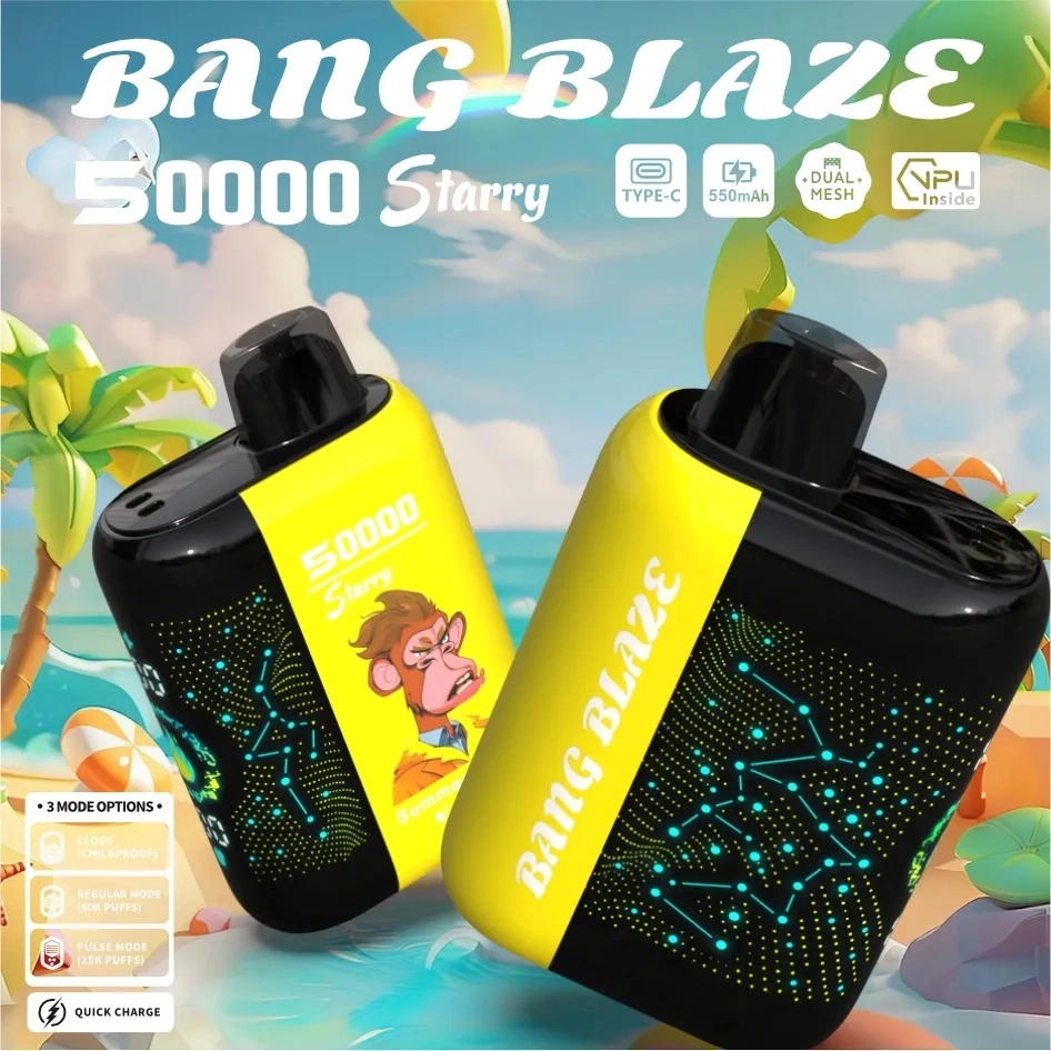 Bang Blaze 50000 Puffs – スターリースクリーン 使い捨てVAPE