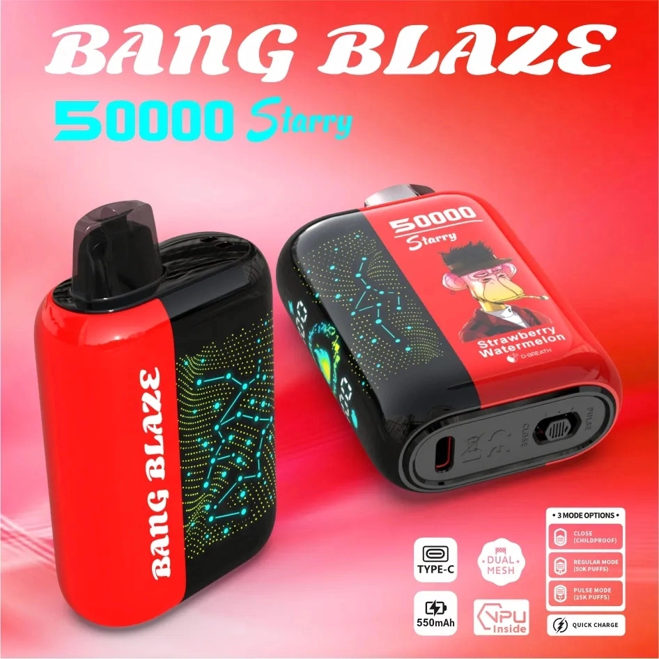 Bang Blaze 50000 Puffs – スターリースクリーン 使い捨てVAPE