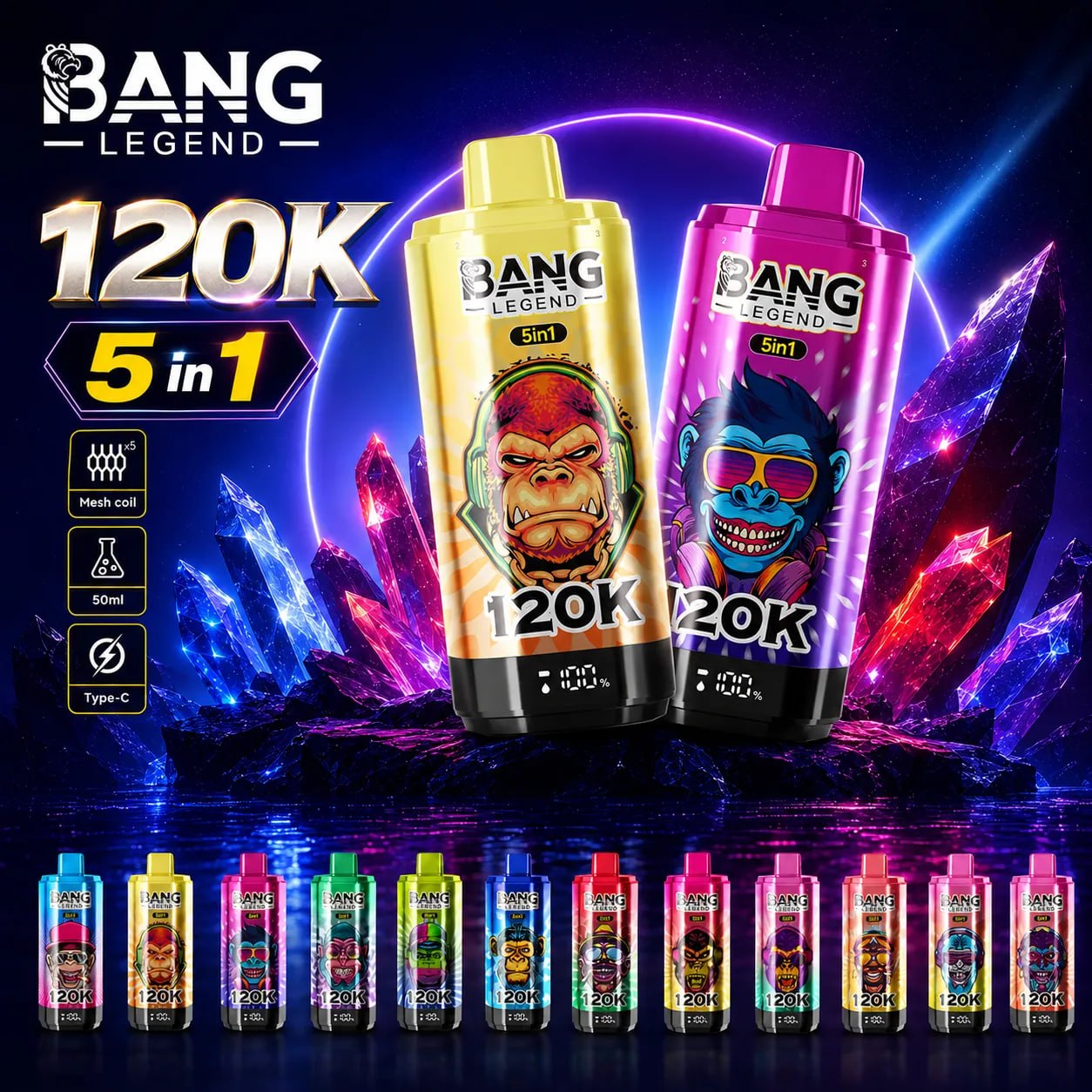 Bang Legend Vape 120Kパフ