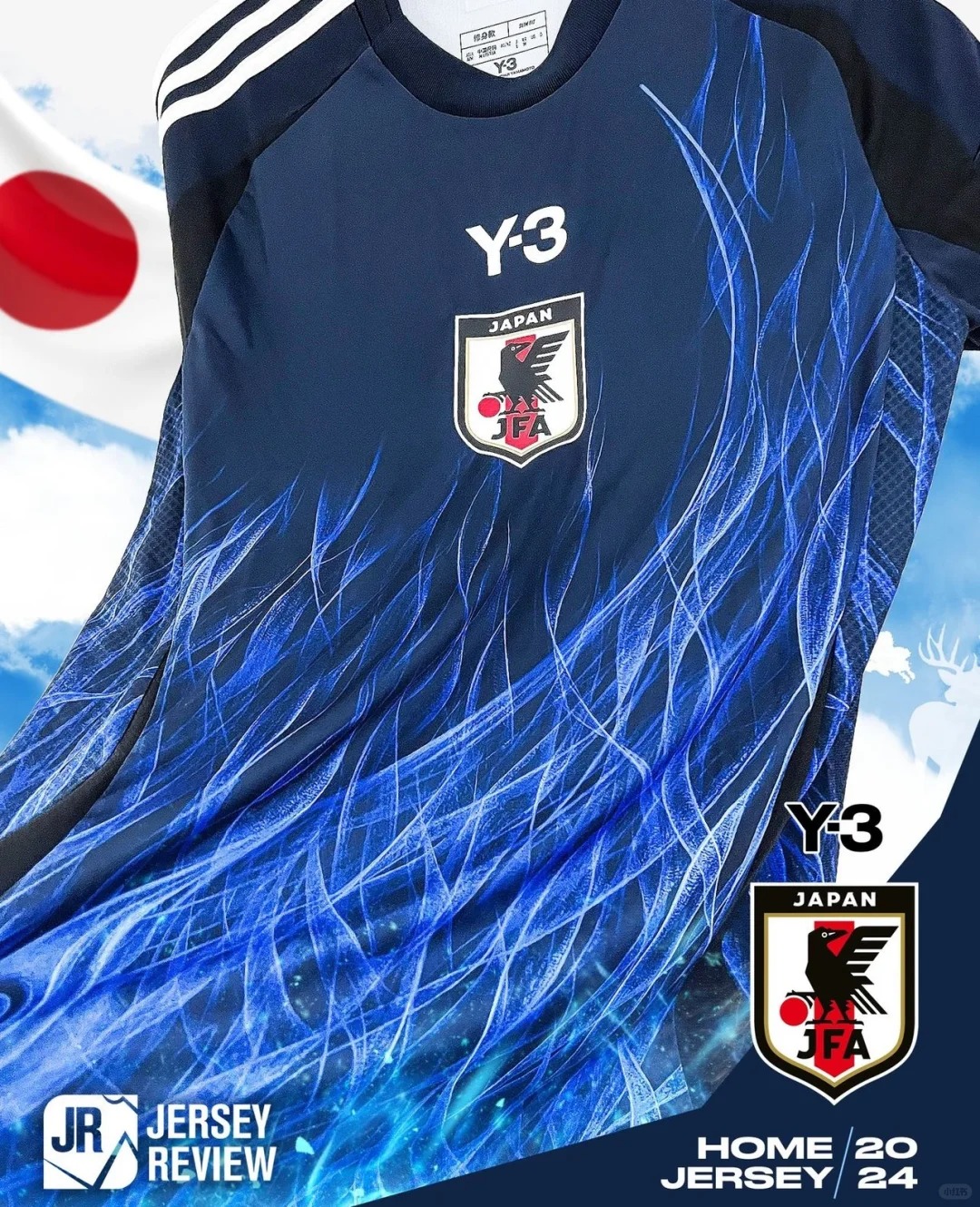 日本チーム服山本耀司Y-3アディダス