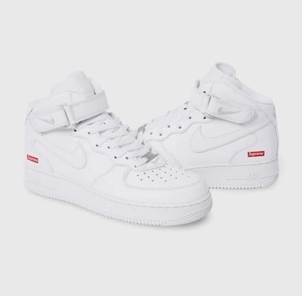 NIKE × SUPREME エア フォース 1 MID｜Triple White FZ8784-100 BUYMA商品画像 3