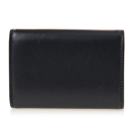 LOEWE パファー アナグラム スモール バーティカル ウォレット ブラック 背面