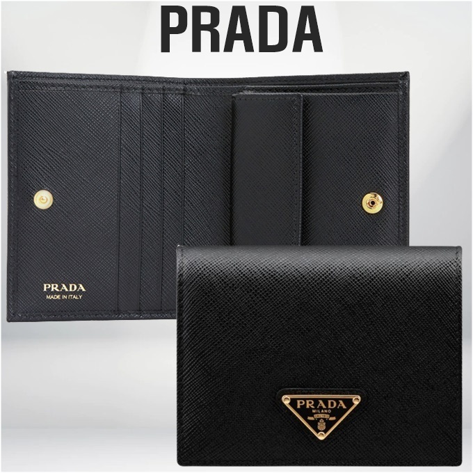 ♦PRADA♦折りたたみ財布☆正規品・関税込☆