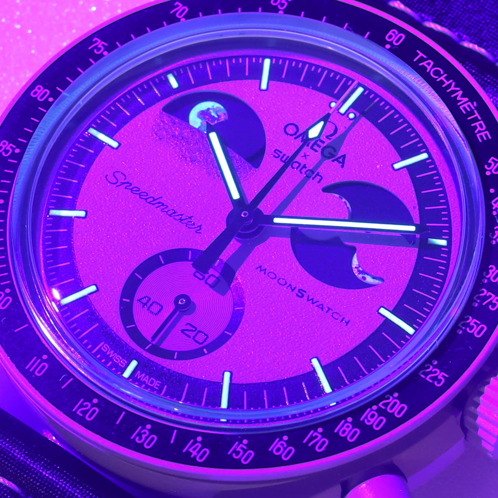 OMEGA × SWATCH BIOCERAMIC MoonSwatch MISSION TO EARTHPHASE SO33M700 商品画像7