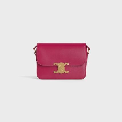 CELINE★トリオンフ クロスボディバッグ ティーン シャイニー