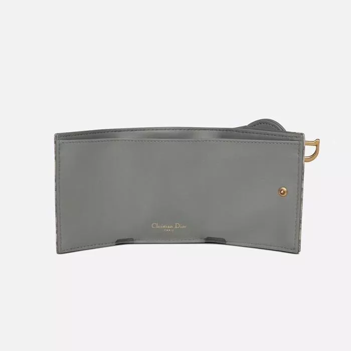 【送料無料】【代金引換】国内発送 ディオール SADDLE コンパクトウォレット 財布