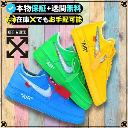 NIKE × OFF-WHITE エア フォース 1 LOW｜University Gold／MCA／Brooklyn BUYMAメイン画像