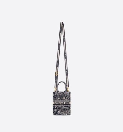 新作！すぐ届く☆【Dior】DIOR BOOK TOTE ミニ フォンバッグ♪