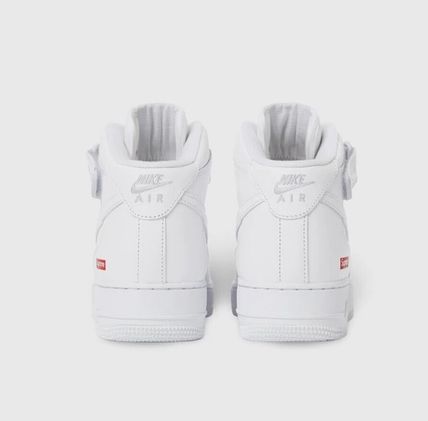 NIKE × SUPREME エア フォース 1 MID｜Triple White FZ8784-100 BUYMA商品画像 4