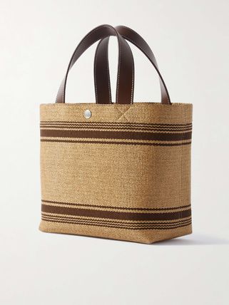 人気定番　関税込み【CELINE】Cabas ラフィア ミニトートバッグ