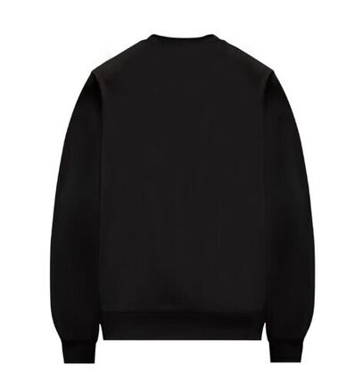 MONCLER ロゴパッチ クルーネックスウェット ブラック 商品画像3