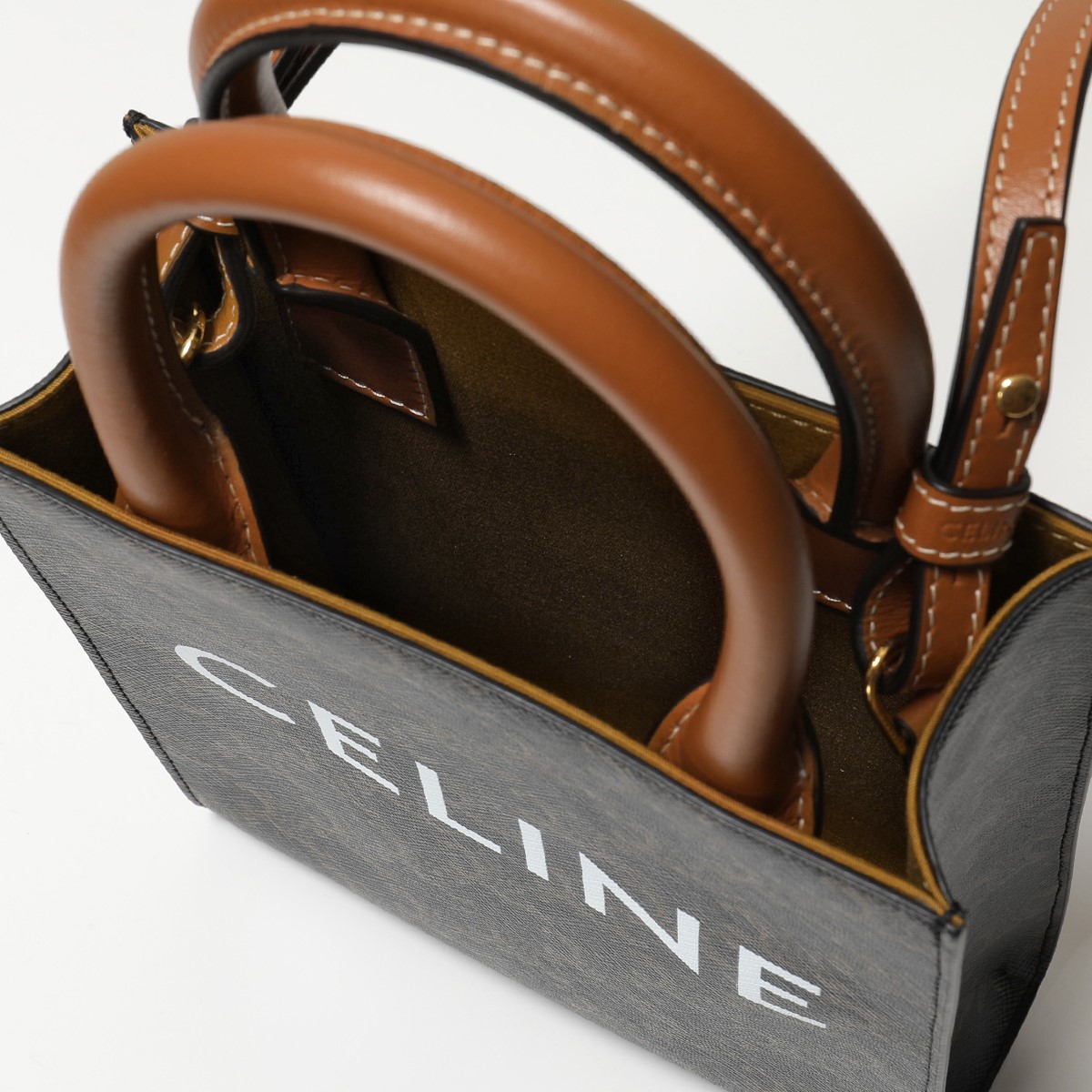 CELINE セリーヌ ショルダーバッグ Mini Cabas Vertical ミニ バーティカルカバ 194372BZK 194372FLT レディース トリオンフ ポシェット ハンドバッグ 鞄 カラー3色