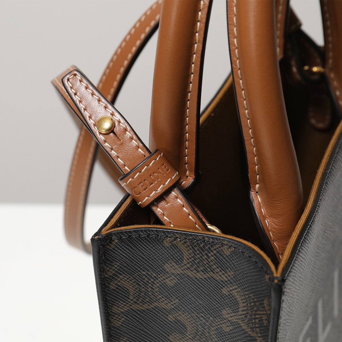 CELINE セリーヌ ショルダーバッグ Mini Cabas Vertical ミニ バーティカルカバ 194372BZK 194372FLT レディース トリオンフ ポシェット ハンドバッグ 鞄 カラー3色