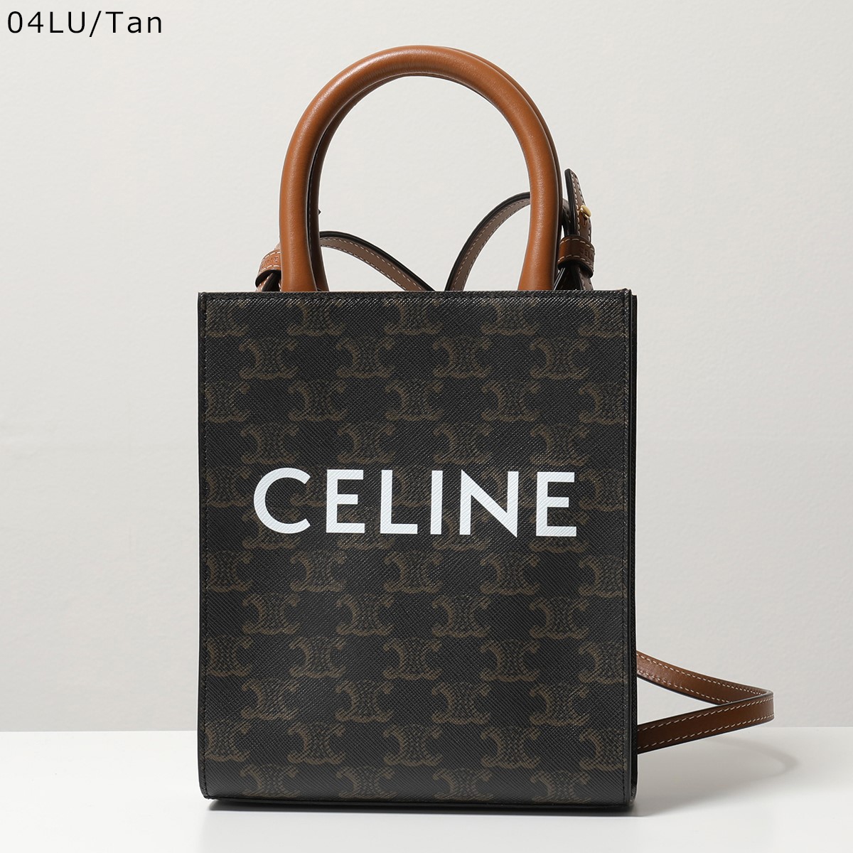 CELINE セリーヌ ショルダーバッグ Mini Cabas Vertical ミニ バーティカルカバ 194372BZK 194372FLT レディース トリオンフ ポシェット ハンドバッグ 鞄 カラー3色