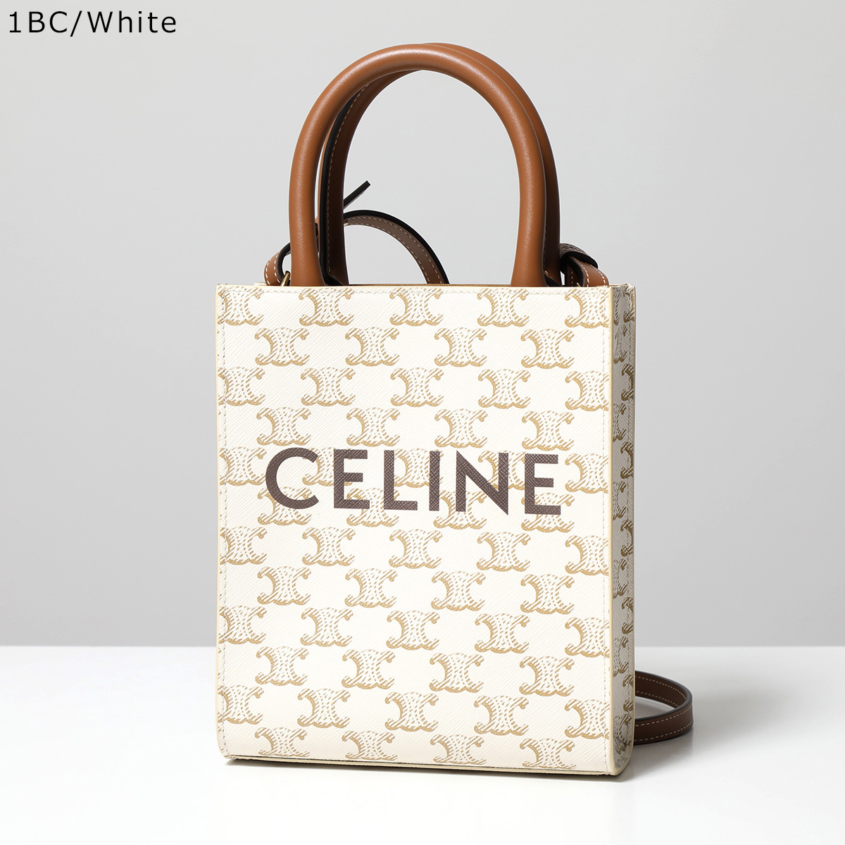 CELINE セリーヌ ショルダーバッグ Mini Cabas Vertical ミニ バーティカルカバ 194372BZK 194372FLT レディース トリオンフ ポシェット ハンドバッグ 鞄 カラー3色