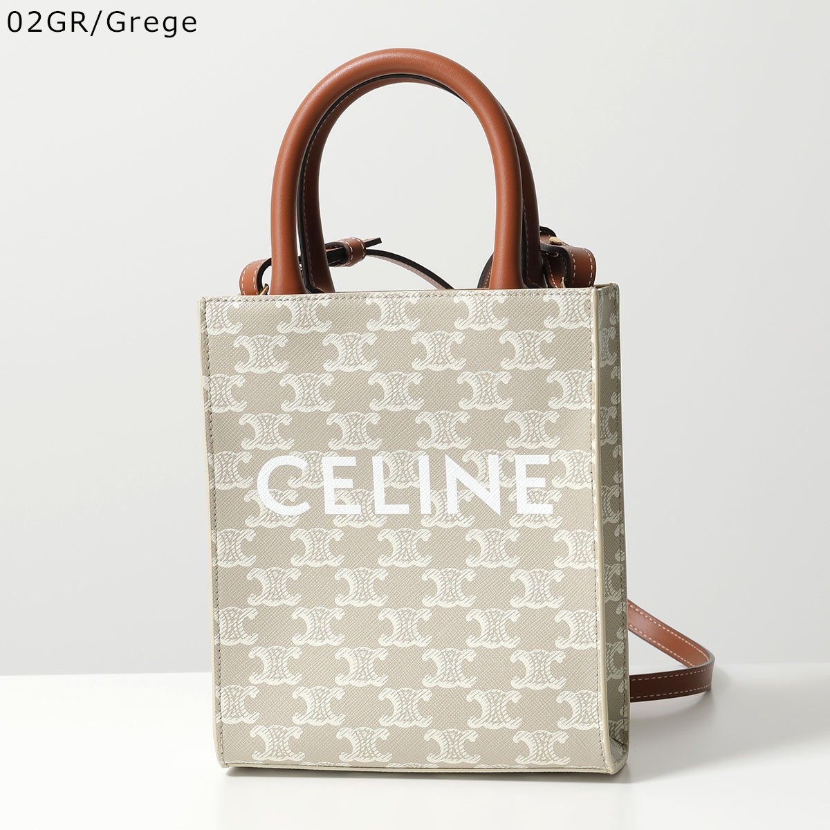 CELINE セリーヌ ショルダーバッグ Mini Cabas Vertical ミニ バーティカルカバ 194372BZK 194372FLT レディース トリオンフ ポシェット ハンドバッグ 鞄 カラー3色