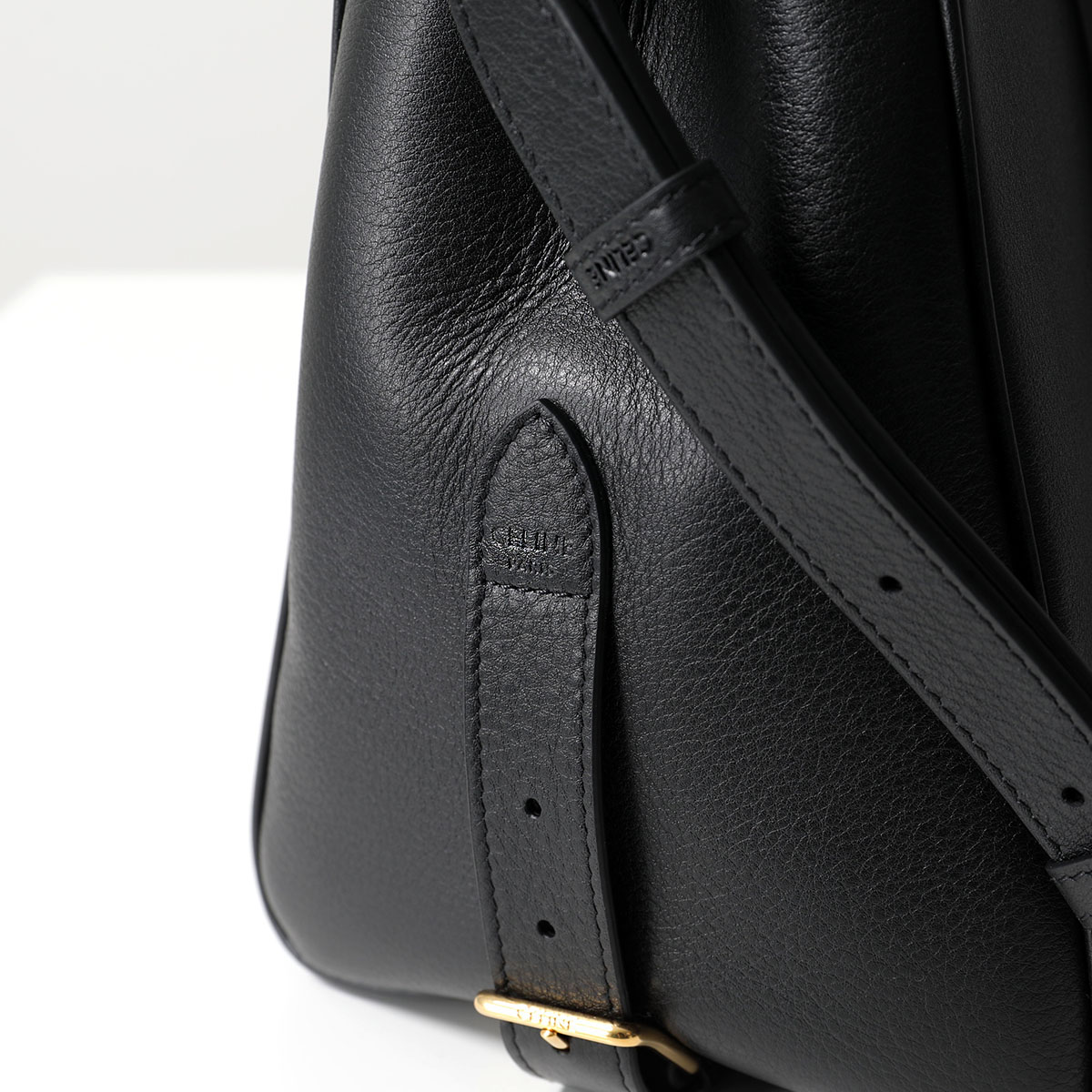 CELINE セリーヌ ハンドバッグ 114963FK6.38NO レディース レザー ミディアム アポリーヌ ショルダーバッグ クロスボディ 鞄 38NO/Black【po_fifth】