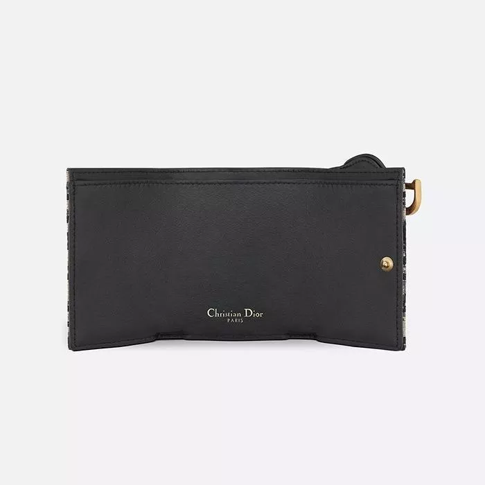 【送料無料】【代金引換】国内発送 ディオール SADDLE コンパクトウォレット 財布