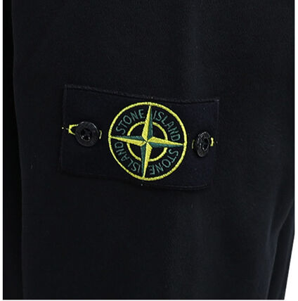 STONE ISLAND コンパスロゴ パーカー フーディ コンパスロゴ ディテール