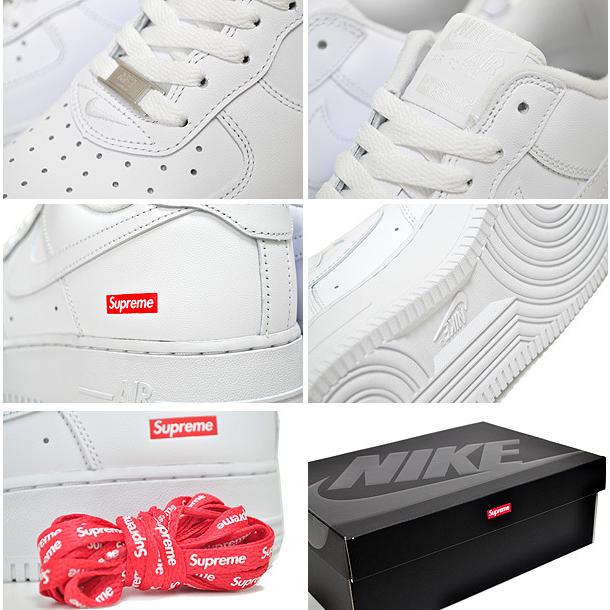 NIKE × Supreme Air Force 1 Low ホワイト CU9225-100 商品画像4
