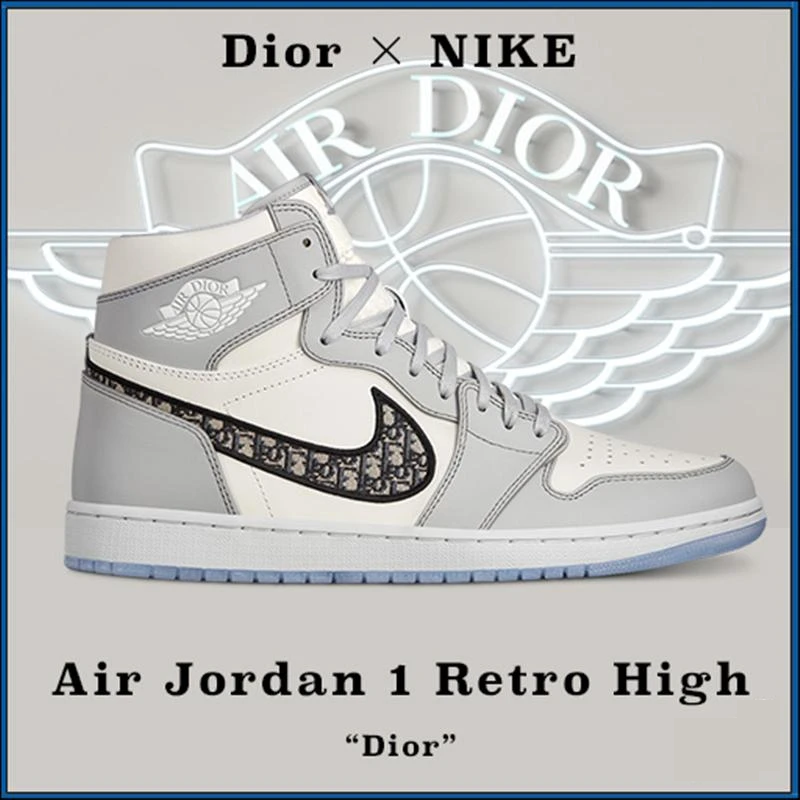FINE 雑誌掲載 DIOR × NIKE AIR JORDAN 1 HIGH OG ディオール エア ジョーダン