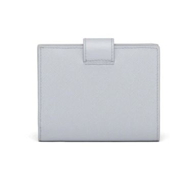 ◆PRADA◆上品 サフィアーノレザーxレザー 折りたたみ財布 6色