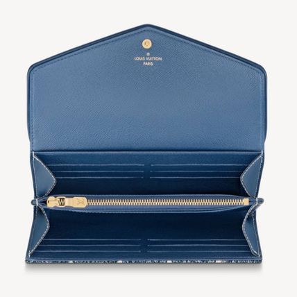【Louis Vuitton】★お洒落デニム★ ポルトフォイユ・サラ