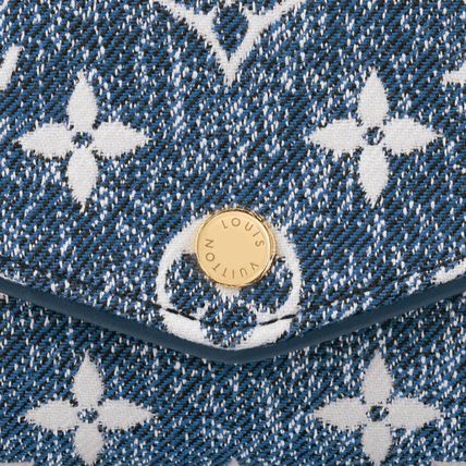 【Louis Vuitton】★お洒落デニム★ ポルトフォイユ・サラ