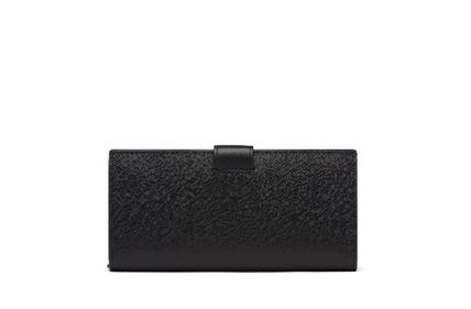 ☆PRADA☆プラダ サフィアーノとレザーの大きな財布