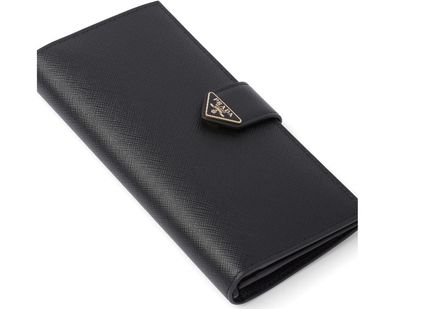 ☆PRADA☆プラダ サフィアーノとレザーの大きな財布