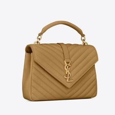 【入手困難】SAINT LAURENT レザー COLLEGE ミディアムバッグ