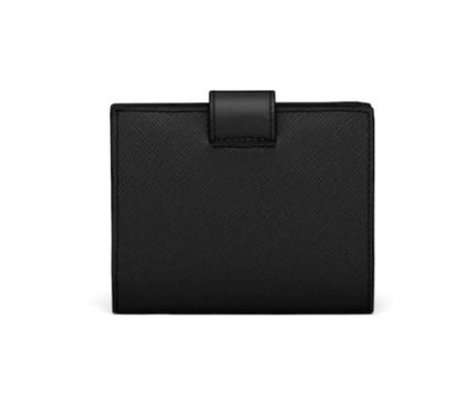 ◆PRADA◆上品 サフィアーノレザーxレザー 折りたたみ財布 6色