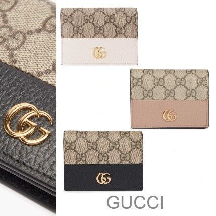 GICCI ★ GGマーモント ダブルG 二つ折り 財布 ★関税・送料込み