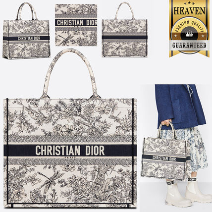 累積売上総額第１位【DIOR】DIOR BOOK TOTE ラージ
