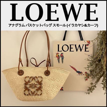 【LOEWE】正規店買付 アナグラム バスケットバッグ スモール