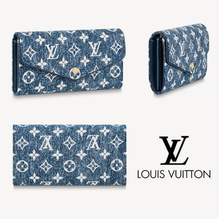 【Louis Vuitton】★お洒落デニム★ ポルトフォイユ・サラ