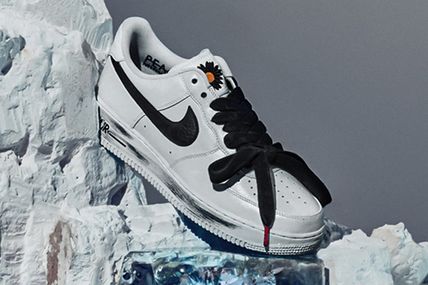 NIKE × PEACEMINUSONE エア フォース 1 LOW “Para-Noise 2.0”｜DD3223-100 正面