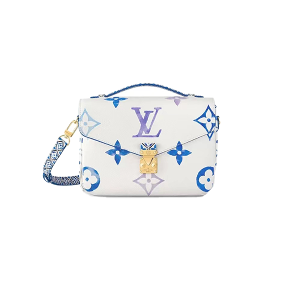【LOUIS VUITTON】LV Pochette Metis 2023夏限定水彩シリーズ