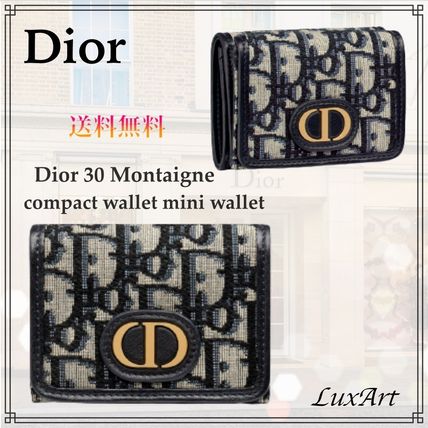 【限定】 ディオール “30 MONTAIGNE” コンパクトウォレット