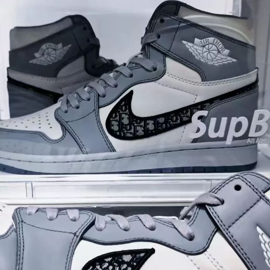 FINE 雑誌掲載 DIOR × NIKE AIR JORDAN 1 HIGH OG ディオール エア ジョーダン