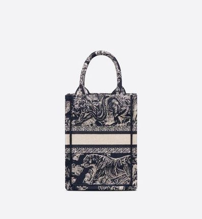 新作！すぐ届く☆【Dior】DIOR BOOK TOTE ミニ フォンバッグ♪