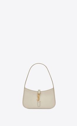 【Saint Laurent】LE5 A7 スムースレザー ミニ ホーボーバッグ