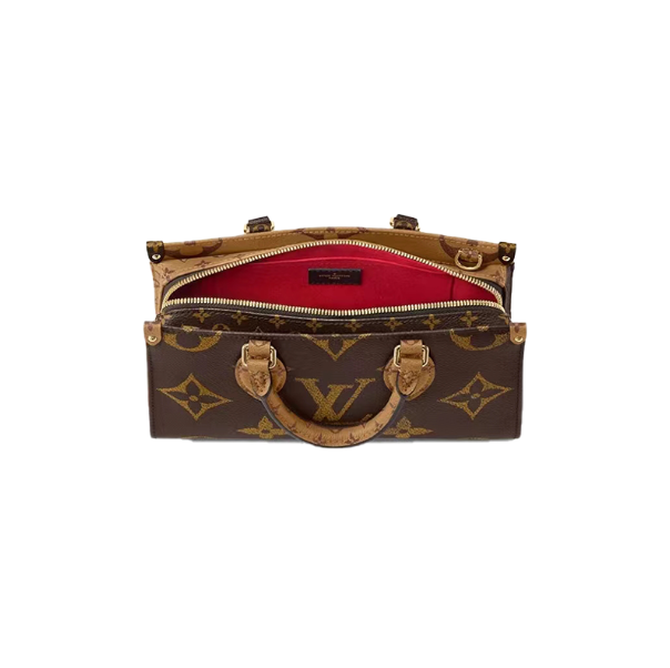 【LOUIS VUITTON】LV  ONTHEGO East-West ショルダー斜め掛けトートバッグ