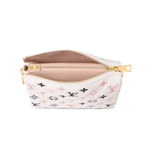 【LOUIS VUITTON】LV2023新品Coussin BB ショルダーバッグ斜め掛けバッグゴールドチェーン