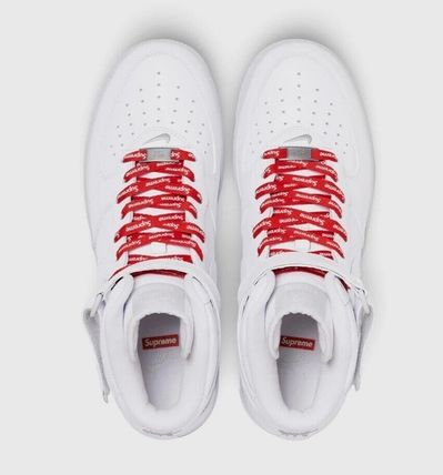 NIKE × SUPREME エア フォース 1 MID｜Triple White FZ8784-100 BUYMA商品画像 9