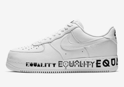 NIKE エア フォース 1 LOW “EQUALITY”｜ホワイト AQ2118-100 商品画像 2